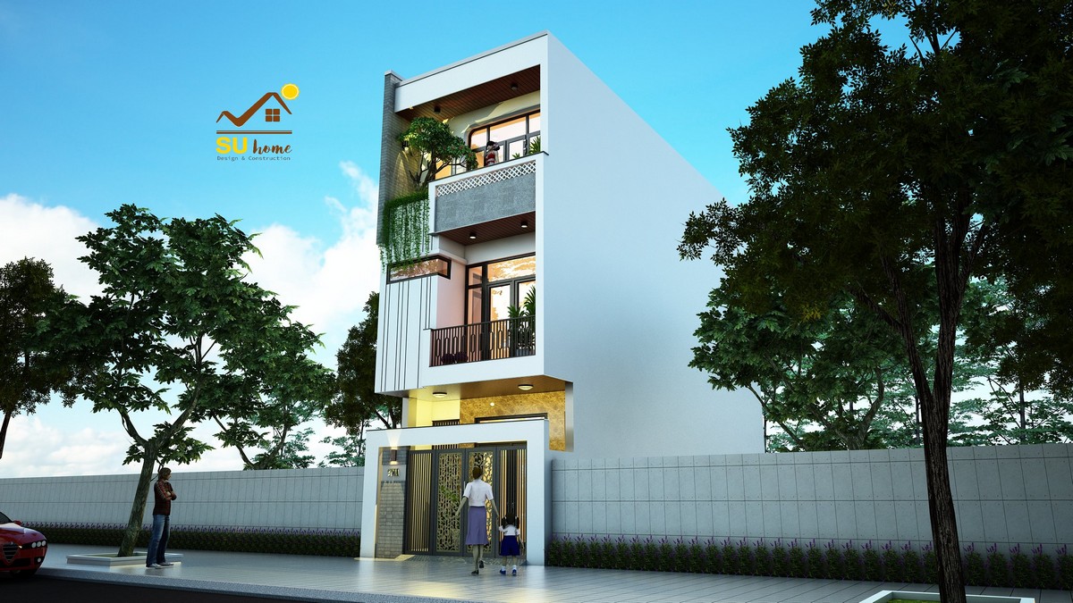 Thiết kế nhà phố hải châu đà nẵng